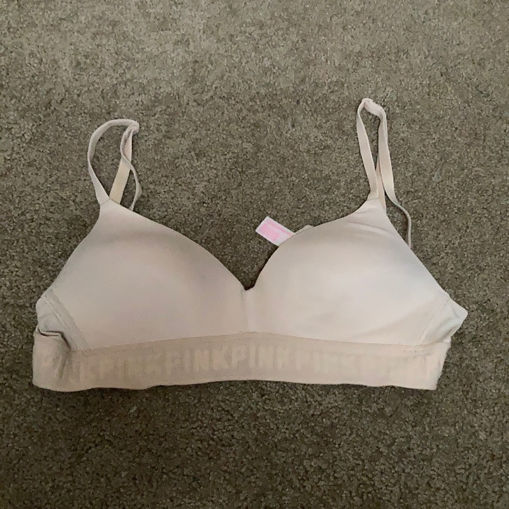 3/$10 Victoria's Secret PINK Nude Bra
